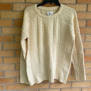 Cream sweater
